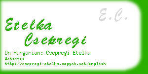 etelka csepregi business card